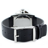 Calvin Klein Accent Black Dial Black Leather Strap Watch for Women - K2Y231C3