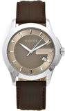 Gucci G Timeless Quartz Brown Dial Brown Rubber Strap Watch For Men - YA126403