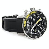 IWC Aquatimer Automatic Chronograph Black Dial Black Rubber Strap Watch for Men - IW376709