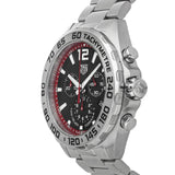 Jam Tangan Pria Tag Heuer Formula 1 Chronograph Dial Hitam Tali Baja Perak - CAZ101Y.BA0842