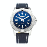 Breitling Avenger Automatic 43 Blue Dial Blue Nylon Strap Watch for Men - A17318101C1X1