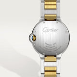 Cartier Ballon Bleu de Cartier Silver Dial Two Tone Steel Strap Watch for Women - W2BB0030