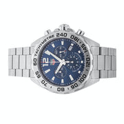 Tag Heuer Formula 1 Chronograph Blue Dial Silver Steel Strap Watch for Men - CAZ101K.BA0842