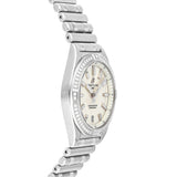 Breitling Chronomat 32 Diamonds White Dial Silver Steel Strap Watch for Women - A77310591A1A1