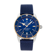 Breitling Superocean Heritage B20 Automatic 42 Blue Dial Blue Mesh Bracelet Watch for Men - UB2010161C1S1