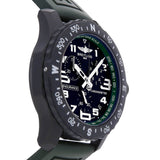 Breitling Endurance Pro Black Dial Green Rubber Strap Watch for Men - X82310D31B1S1