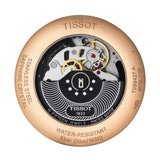 Tissot Des Tourelles Chronograph Silver Dial Brown Leather Strap Watch For Men - T099.427.36.038.00
