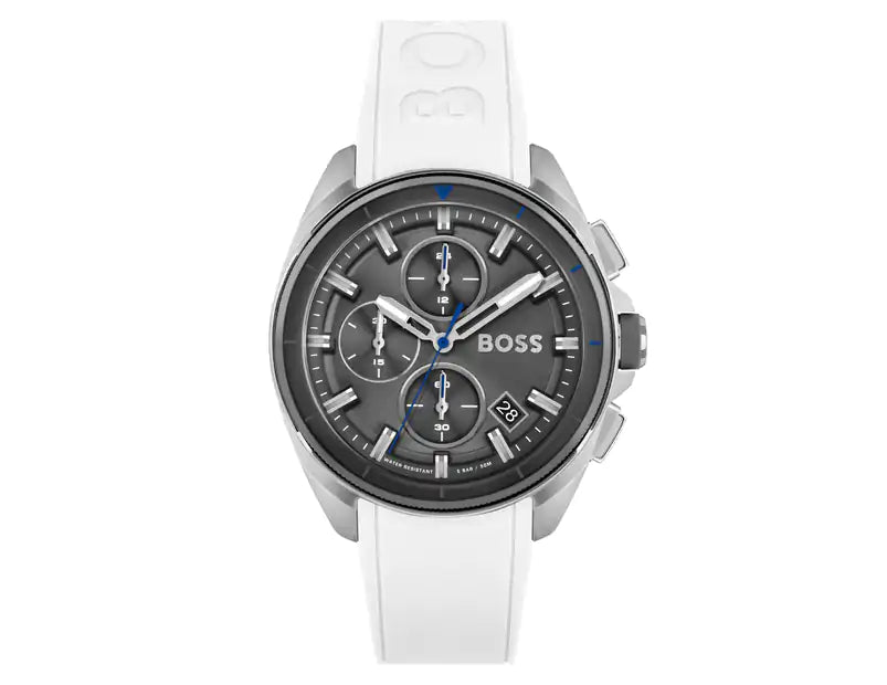 Hugo boss online silicone strap watch