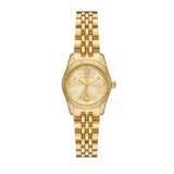 Michael Kors Lexington Analog Gold Dial Gold Steel Strap Watch for Women - MK4741