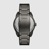 Fossil Bronson Automatic Skeleton Black Dial Black Steel Strap Watch for Men - ME3256