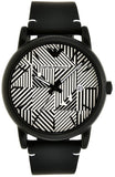 Emporio Armani Luigi Quartz White Dial Black Rubber Strap Watch For Men - AR11136