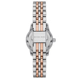 Michael Kors Lexington Three-Hand White Dial Two Tone Steel Strap Watch for Women - MK4817