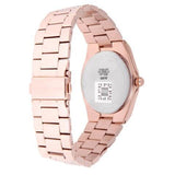 Michael Kors Channing Quartz Rose Gold Dial Rose Gold Steel Strap Watch For Women - MK6624