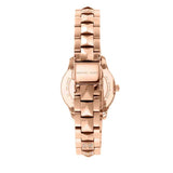 Michael Kors Runway Mother of Pearl Dial Rose Gold Steel Strap Watch For Women - MK6856