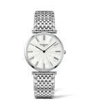 Longines La Grande Classique Ivory Dial 24mm Watch untuk Wanita - L4.755.4.71.6