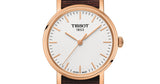 Tissot Everytime Desire White Dial Maroon NATO Strap Watch for Women - T109.210.37.031.00