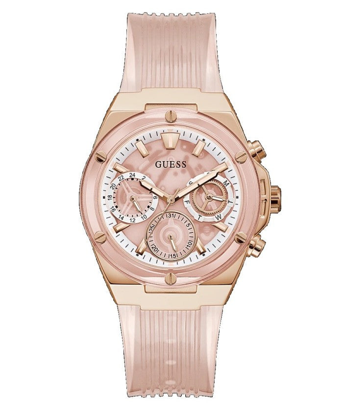 Reloj Guess Athena Mujer Rosa Multifunción GW0409L3