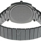 Gucci Grip Quartz Grey Dial Grey Steel Strap Watch For Men - YA157429