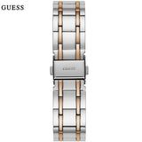 Guess Montauk Silver Dial Two Tone Steel Strap Watch For Women - W0933L6