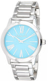 Michael Kors Hartman Quartz Blue Dial Silver Steel Strap Watch For Women - MK3519