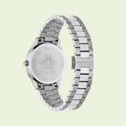 Gucci G Timeless Quartz Pink Dial Silver Steel Strap Watch for Women - YA1265033