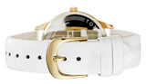 Tommy Hilfiger Brooklyn Quartz White Dial White Leather Strap Watch for Women - 1782018