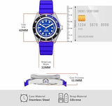 Michael Kors Maritime Three-Hand Analog Blue Dial Blue Silicone Strap Watch for Men - MK9156