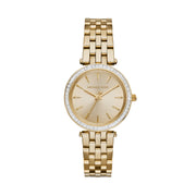 Michael Kors Darci Gold Dial Gold Steel Strap Watch for Women - MK3365