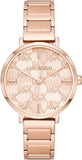 Michael Kors Addyson Quartz Rose Gold Dial Rose Gold Steel Strap Watch for Women - MK4713