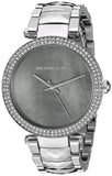 Michael Kors Parker Mother of Pearl Silver Steel Strap Watch for Women - MK6424