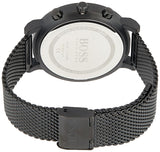 Hugo Boss Integrity Black Dial Black Mesh Bracelet Watch for Men - 1513813