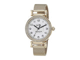 Coach Madison White Dial Gold Mesh Bracelet Watch for Women - 14502652
