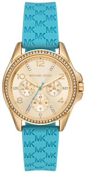 Michael Kors teal and gold women’s watch (needs new battery) Michael Kors Watch Blake Emerald Green Dial Gold-tone MK3226  main image 2