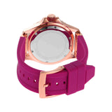 Michael Kors Everest Pave Crystals Pink Dial Pink Rubber Strap Watch for Women - MK7441