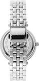 Michael Kors Darci Quartz White Dial Silver Steel Strap Watch For Women - MK4516