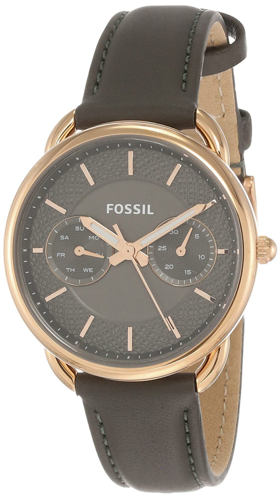 FOSSIL 腕時計 TAILOR ES3913 レディース Fossil Tailor Rose 35mm Steel Gold-Tone Gray Dial Ladies Quartz