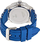 Guess Oasis Multifunction Blue Dial Two Tone Steel Strap Watch for Men- W0366G2