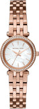 Michael Kors Darci Analog Mother of Pearl Dial Rose Gold Steel Strap Watch For Women - MK3832