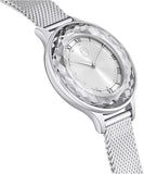 Swarovski Octea Nova Silver Dial Silver Mesh Strap Watch for Women - 5650039