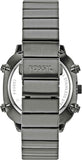 Fossil Retro Analog-Digital Black Dial Grey Steel Strap Watch for Men - FS5892