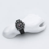 Gucci Dive Quartz Black Dial Black Rubber Strap Watch For Men - YA136303