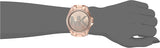 Michael Kors Bradshaw Quartz Rose Gold Dial Rose Gold Steel Strap Watch For Women - MK6556