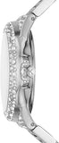 Michael Kors Camille Multifunction Crystals Silver Dial Silver Steel Strap Watch for Women - MK6957