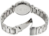 Guess Park Ave White Dial Silver Steel Strap Watch for Women - W0767L1