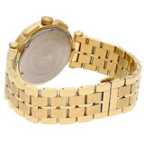 Versace Aion Chronograph Quartz Black Dial Gold Steel Strap Watch For Men - VE1D01721