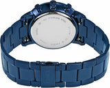 Fossil Neutra Chronograph Blue Dial Blue Steel Strap Watch for Men - FS5826