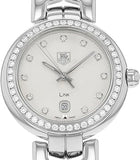 Tag Heuer Link Diamonds Silver Dial Silver Steel Strap Watch for Women - WAT1414.BA0954