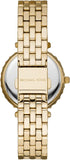 Michael Kors Darci Analog Gold Dial Gold Steel Strap Watch For Women - MK4513