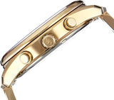 Michael Kors Briar Analog Gold Dial Gold Steel Strap Watch For Women - MK6464
