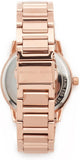 Michael Kors Hartman Rose Gold Dial Rose Gold Steel Strap Watch For Women - MK3491